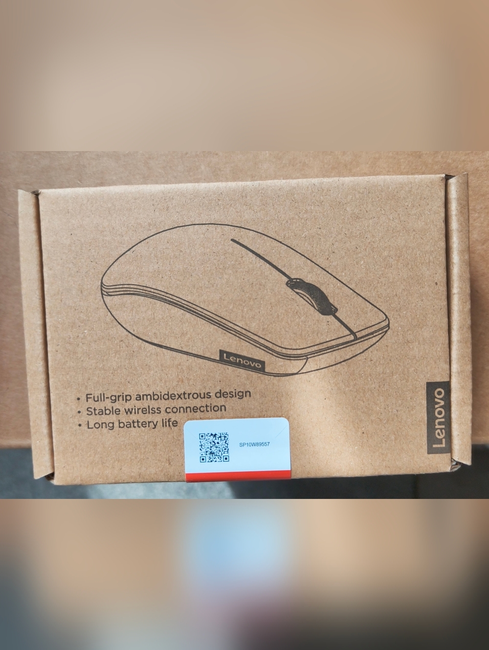 New!! Lenovo Select Wireless Everyday Mouse Laptop Desktop Computer Ambidextrous